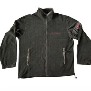 Y2K Abercrombie & Fitch Fleece Full Zip Up Mens Sz XL